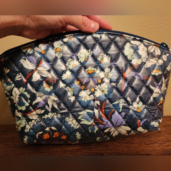 Vera Bradley Floral Cosmetic Bag - Picture 2 of 8